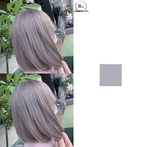 漂色、灰色系、女生染髮