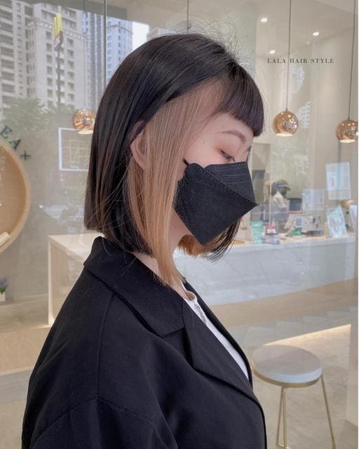 台中髮型師、台中染髮、耳圈染