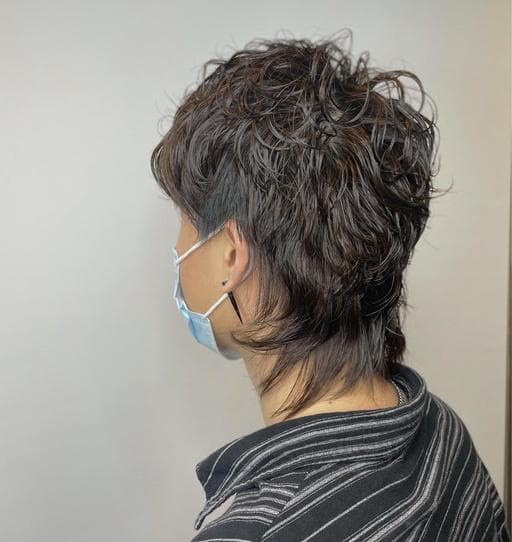日系男生髮型、男生Mullet頭-(小狼尾髮型)、新北剪髮