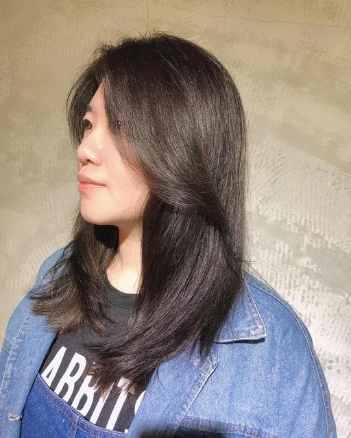 長瀏海、韓系、女生長髮