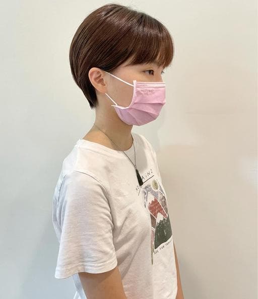 短瀏海、女生短髮、日系