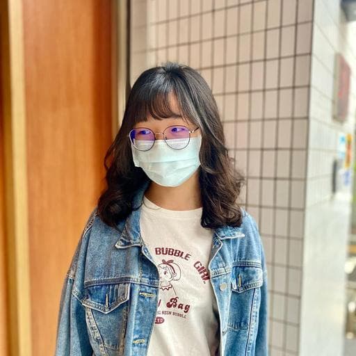 女生中長髮、溫塑燙、簡單好整理
