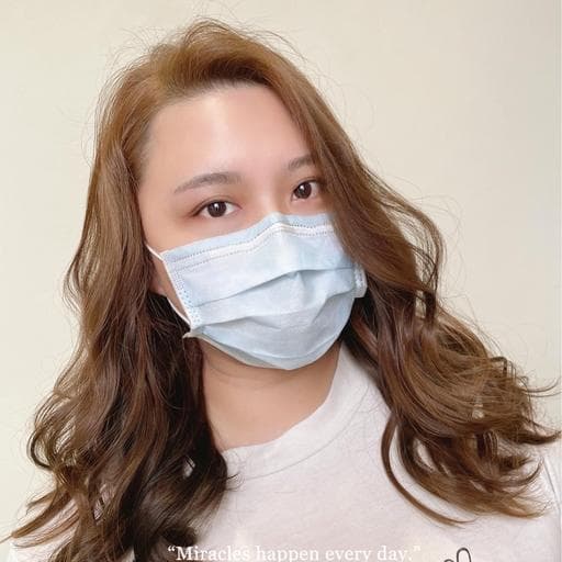 女生長髮、女生染髮、霧感咖啡