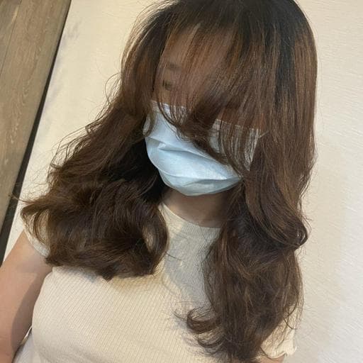 女生中長髮、溫塑燙、女生燙髮