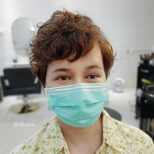 女生短髮、男孩風女生短髮、溫塑燙