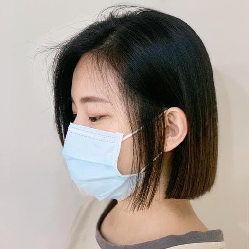 燙直、女生短髮、電棒造型