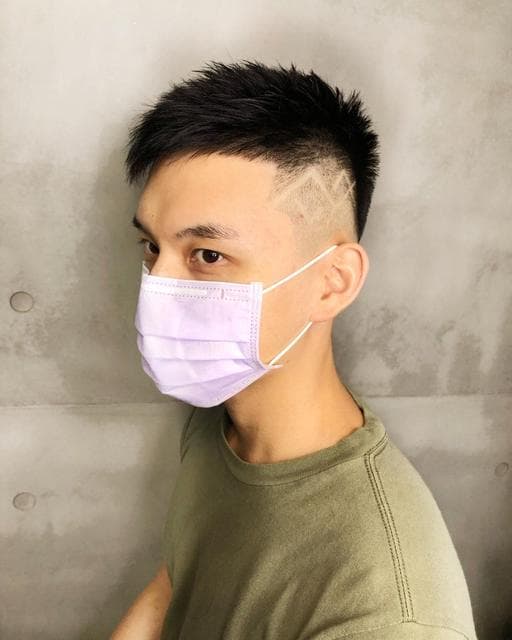高雄剪髮、男生短髮、男士飛機頭