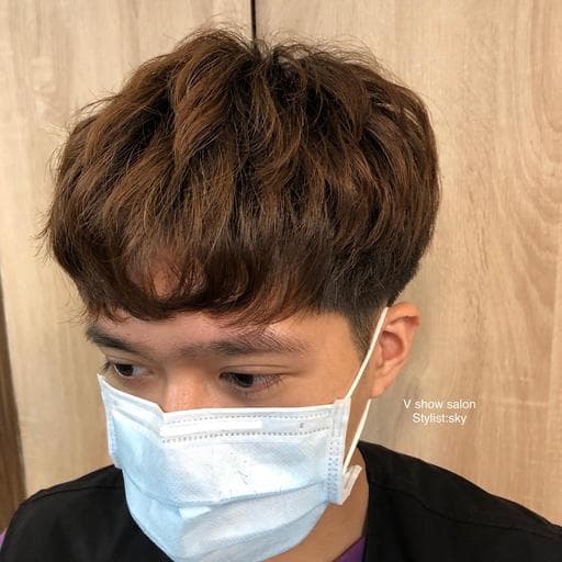 男生短髮、漂色、男生染髮