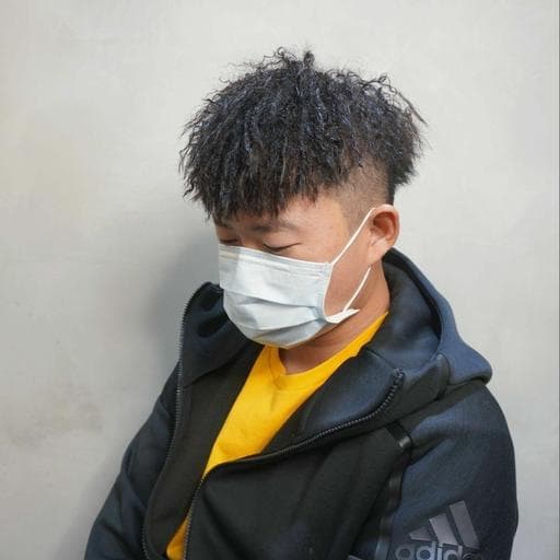 長瀏海、男生短髮、男生燙髮
