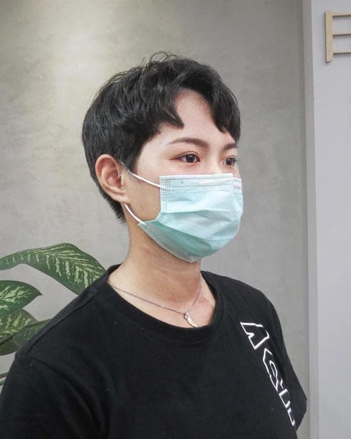 男生短髮、男生燙髮、冷燙