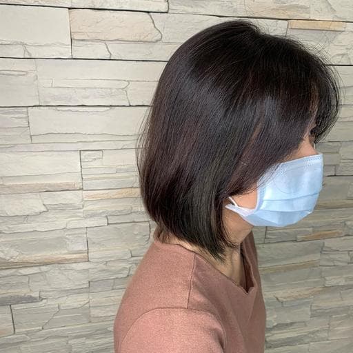 女生短髮、內彎、設計染