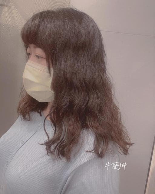 質感溫塑、女生長髮、短瀏海