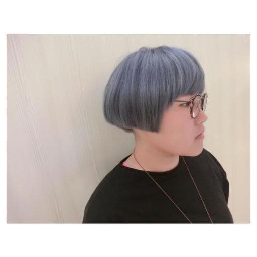 女生短髮、鮑伯頭、霧面