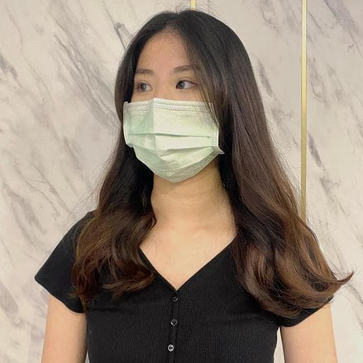 長瀏海、女生長髮、溫塑燙