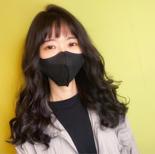 女生染燙、質感溫塑、日系捲度