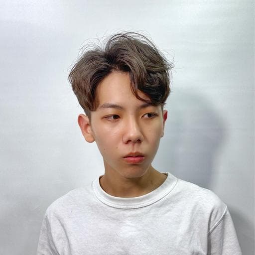 長瀏海、男生短髮、男士設計