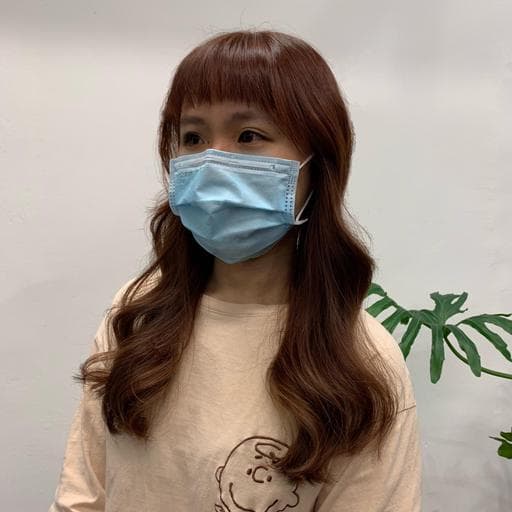 女生染髮、短瀏海、女生長髮