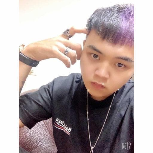雙色染、男生短髮、漂色