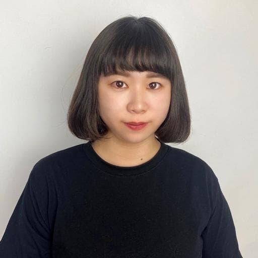 女生中長髮、質感溫塑、C字燙