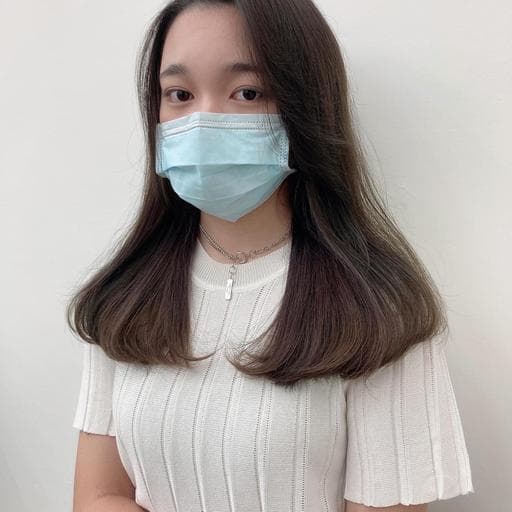 隱藏式染髮、漂色、女生長髮