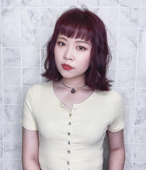 女生短髮、鮑伯頭、設計染