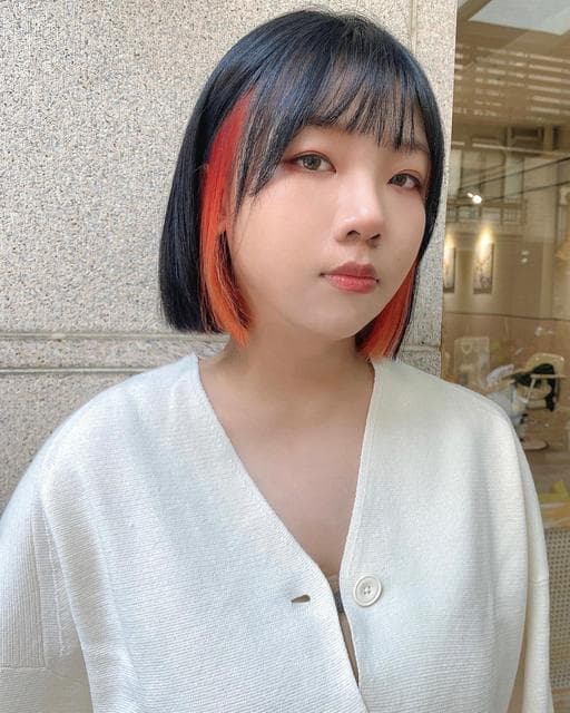 女生短髮、鮑伯頭、設計染