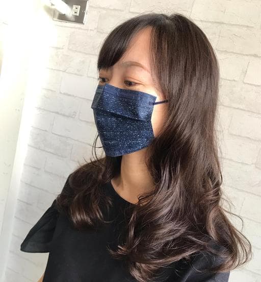 質感溫塑、女生長髮、手撥卷