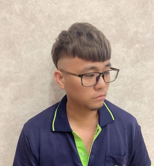 男生短髮、男生染髮、漂色