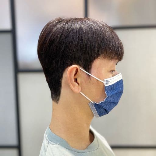 男生短髮、男生染髮、不用漂髮