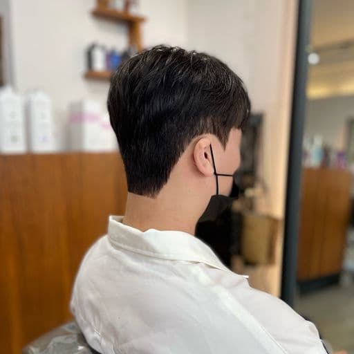 男生短髮、短瀏海、男生燙髮