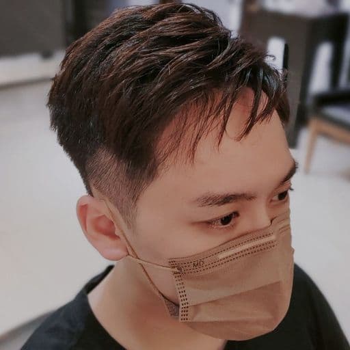 型男必備、男生短髮、短瀏海