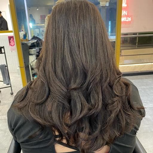 女生染燙、設計染、韓系捲度