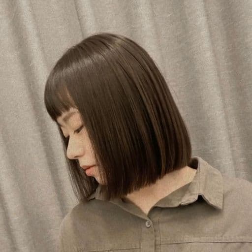 女生中長髮、女生燙髮、燙直