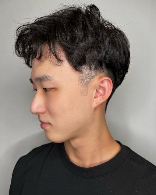 男生短髮、短瀏海、男生燙髮