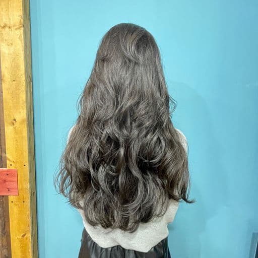 女生長髮、長瀏海、女生染髮