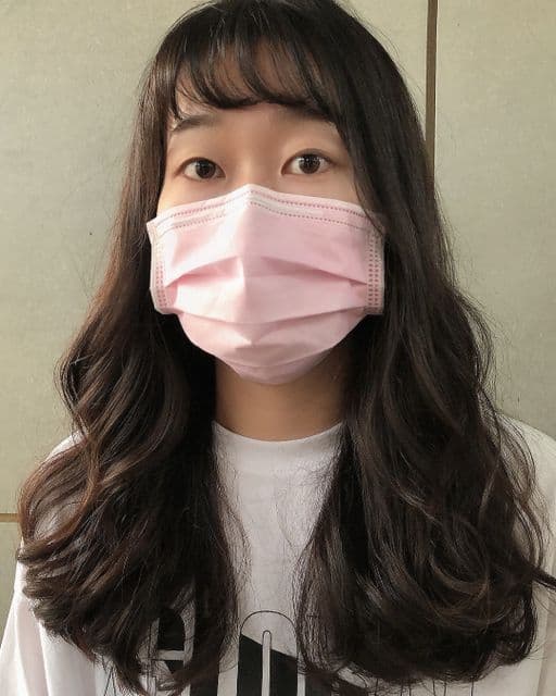 女生長髮、短瀏海、女生燙髮