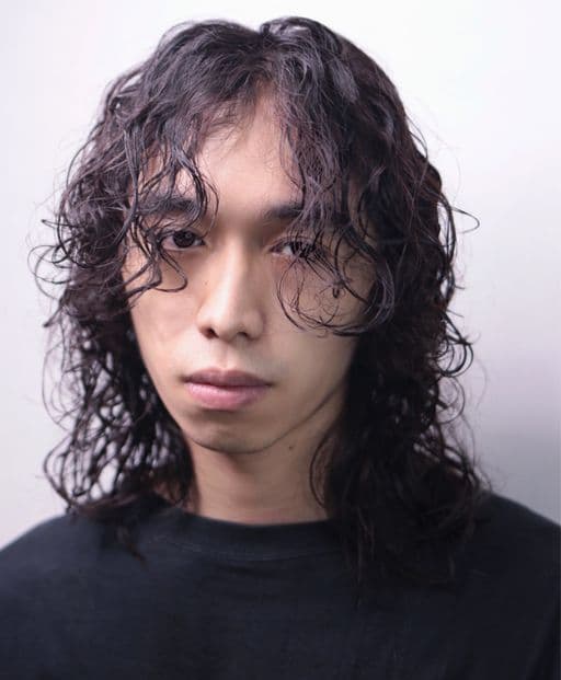 男生長髮、男生燙髮、冷燙