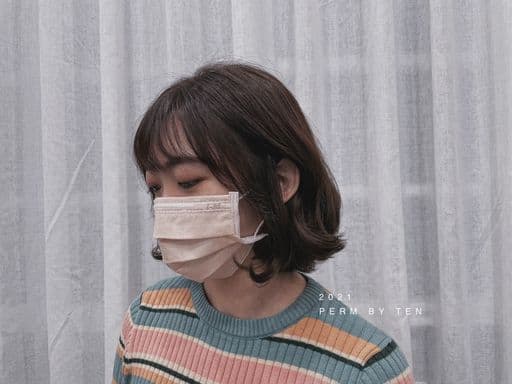 女生短髮、短瀏海、女生燙髮