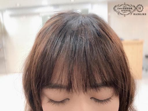 女生短髮、短瀏海、電棒造型