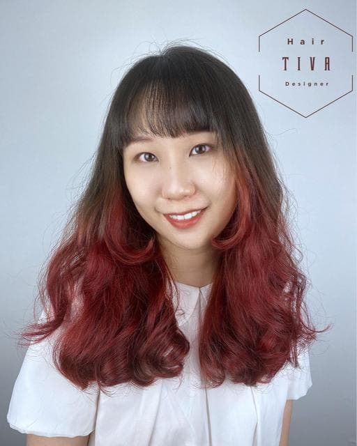 結構式護髮、女生長髮、女生染髮
