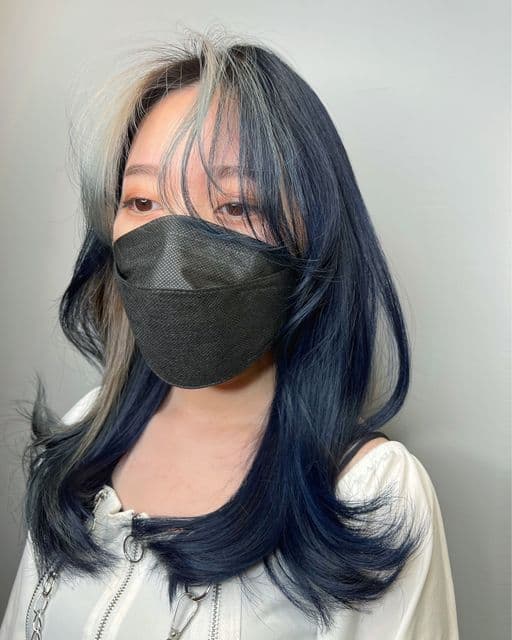 女生長髮、長瀏海、女生染髮