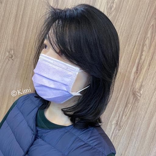 女生短髮、內彎、C字燙