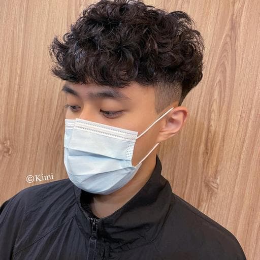 男生短髮、韓系燙髮、男生捲髮