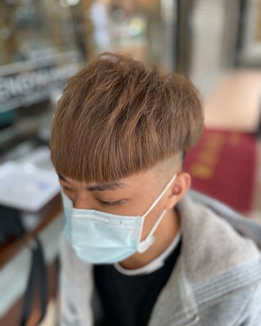 男生髮型、台南燙髮、台南男生燙髮