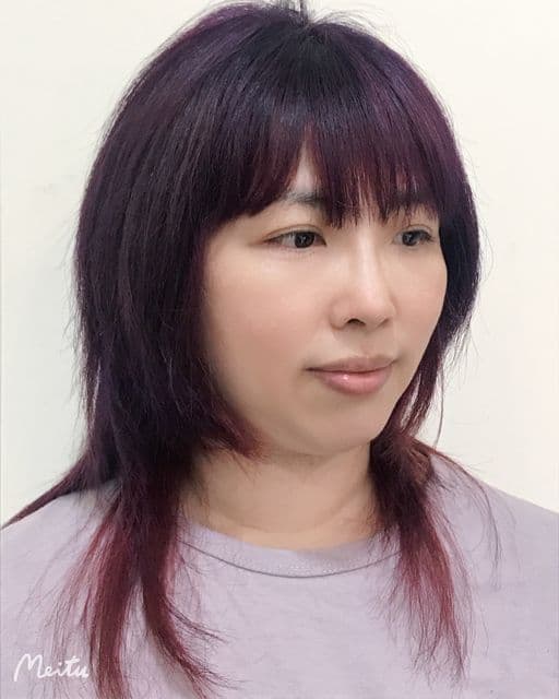 魚尾染、鯔魚頭、魚尾剪