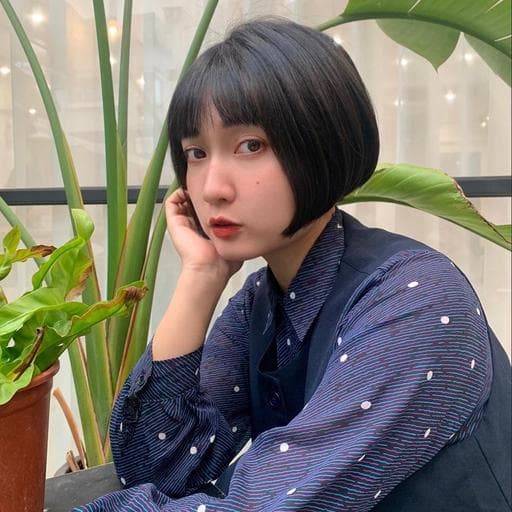 女生短髮、短瀏海、松山區剪髮