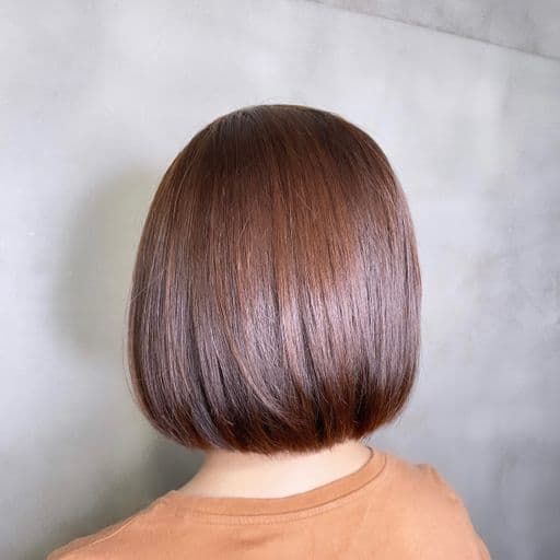 女生短髮、長瀏海、女生染髮