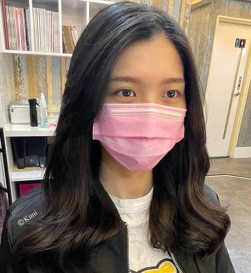 長瀏海、韓系捲度、女生長髮