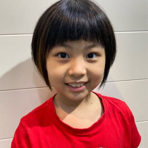 撩耳齊短髮