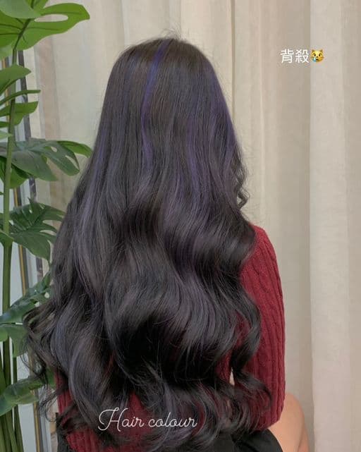 歐美風線條系挑染、歐美挑染、設計染